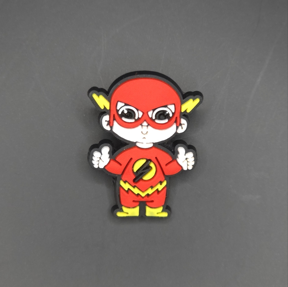 (5/$15) DC Flash Croc Charm